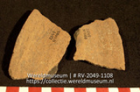 Aardewerk (fragment) (Collectie Wereldmuseum, RV-2049-1108)