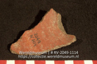 Aardewerk (fragment) (Collectie Wereldmuseum, RV-2049-1114)