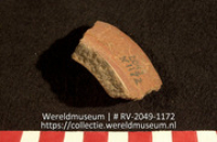 Aardewerk (fragment) (Collectie Wereldmuseum, RV-2049-1172)
