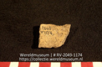 Aardewerk (fragment) (Collectie Wereldmuseum, RV-2049-1174)