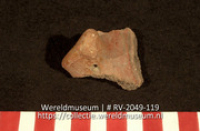 Versierd aardewerk (fragment) (Collectie Wereldmuseum, RV-2049-119)