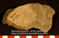 Aardewerk (fragment) (Collectie Wereldmuseum, RV-2049-1191)
