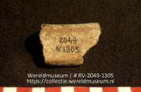 Aardewerk (fragment) (Collectie Wereldmuseum, RV-2049-1305)