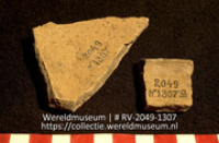 Aardewerk (fragment) (Collectie Wereldmuseum, RV-2049-1307)