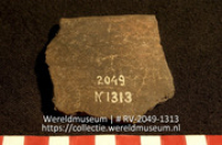Aardewerk (fragment) (Collectie Wereldmuseum, RV-2049-1313)