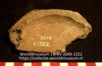 Versierd aardewerk (fragment) (Collectie Wereldmuseum, RV-2049-1322)