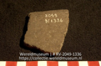 Aardewerk (fragment) (Collectie Wereldmuseum, RV-2049-1336)