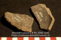 Aardewerk (fragment) (Collectie Wereldmuseum, RV-2049-1342)