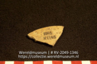 Aardewerk (fragment) (Collectie Wereldmuseum, RV-2049-1346)