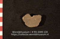 Versierd aardewerk (fragment) (Collectie Wereldmuseum, RV-2049-139)