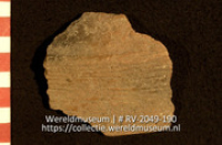 Aardewerk fragment (Collectie Wereldmuseum, RV-2049-190)