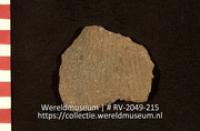 Aardewerk fragment (Collectie Wereldmuseum, RV-2049-215)