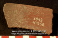 Aardewerk fragment (Collectie Wereldmuseum, RV-2049-248)