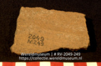 Aardewerk fragment (Collectie Wereldmuseum, RV-2049-249)