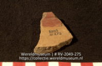 Versierd aardewerk (fragment) (Collectie Wereldmuseum, RV-2049-275)