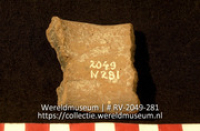 Aardewerk fragment (Collectie Wereldmuseum, RV-2049-281)