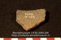 Aardewerk fragment (Collectie Wereldmuseum, RV-2049-294)