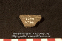 Aardewerk fragment (Collectie Wereldmuseum, RV-2049-299)
