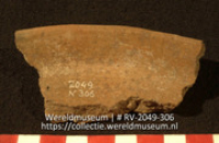 Aardewerk fragment (Collectie Wereldmuseum, RV-2049-306)