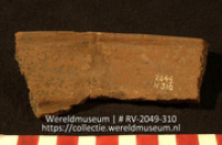 Aardewerk fragment (Collectie Wereldmuseum, RV-2049-310)