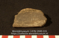 Aardewerk fragment (Collectie Wereldmuseum, RV-2049-315)