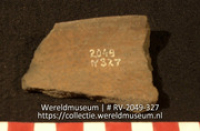 Aardewerk fragment (Collectie Wereldmuseum, RV-2049-327)