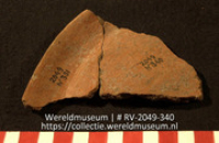 Aardewerk fragmenten (Collectie Wereldmuseum, RV-2049-340)
