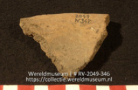 Aardewerk fragment (Collectie Wereldmuseum, RV-2049-346)