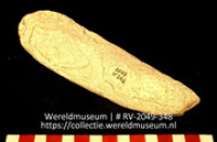 Werktuig van schelp (Collectie Wereldmuseum, RV-2049-348)
