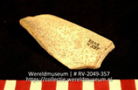 Werktuig van schelp (Collectie Wereldmuseum, RV-2049-357)