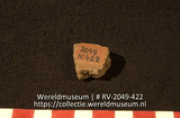 Aardewerk fragment (Collectie Wereldmuseum, RV-2049-422)