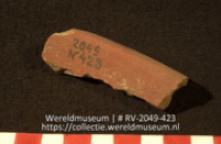 Aardewerk fragment (Collectie Wereldmuseum, RV-2049-423)