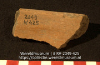 Aardewerk fragment (Collectie Wereldmuseum, RV-2049-425)