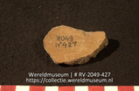 Aardewerk fragment (Collectie Wereldmuseum, RV-2049-427)