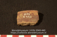 Aardewerk fragment (Collectie Wereldmuseum, RV-2049-440)