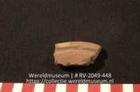 Versierd aardewerk (fragment) (Collectie Wereldmuseum, RV-2049-448)