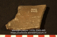 Aardewerk fragment (Collectie Wereldmuseum, RV-2049-449)