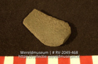 Mes?; Groene steen (Collectie Wereldmuseum, RV-2049-468)