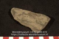 Mes?; Steen (Collectie Wereldmuseum, RV-2049-472)