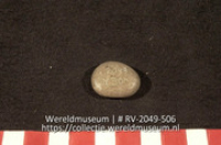 Polijststeentje (Collectie Wereldmuseum, RV-2049-506)