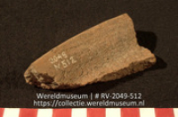 Aardewerk (fragment) (Collectie Wereldmuseum, RV-2049-512)