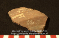Versierd aardewerk (fragment) (Collectie Wereldmuseum, RV-2049-526)