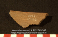 Aardewerk (fragment) (Collectie Wereldmuseum, RV-2049-543)