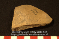Aardewerk (fragment) (Collectie Wereldmuseum, RV-2049-547)