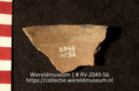 Aardewerk fragment (Collectie Wereldmuseum, RV-2049-56)