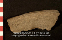 Aardewerk fragment (Collectie Wereldmuseum, RV-2049-60)