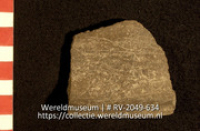 Aardewerk (fragment) (Collectie Wereldmuseum, RV-2049-634)