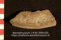 Aardewerk (fragment) (Collectie Wereldmuseum, RV-2049-635)