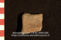 Aardewerk (fragment) (Collectie Wereldmuseum, RV-2049-646)