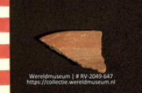 Aardewerk (fragment) (Collectie Wereldmuseum, RV-2049-647)